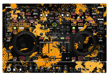 Denon DJ MC 6000 MK2 Skin Conflict Yellow